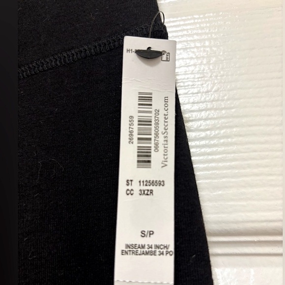 NWT Victoria’s Secret VSX Cotton Split Hem Flare Leggings - Picture 5 of 6